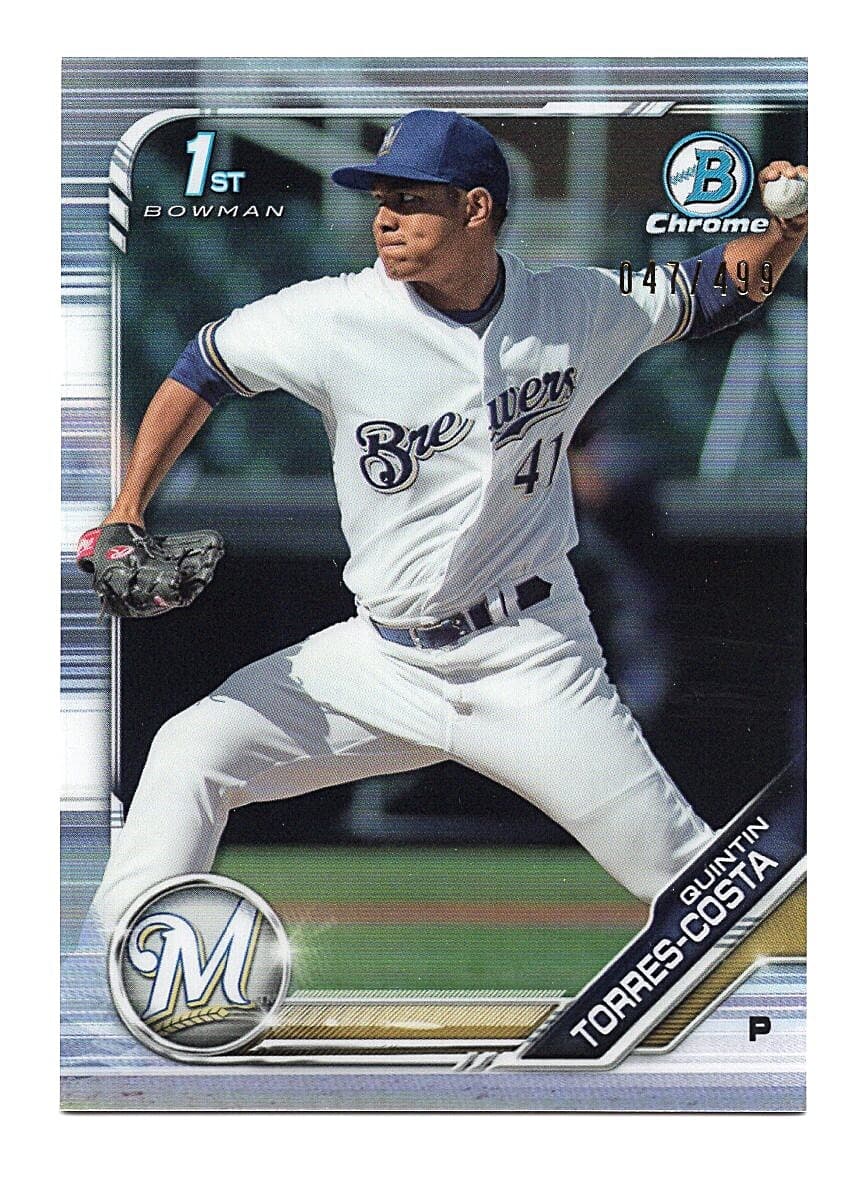 Prospects Quintin Torres 2019 Bowman Chrome 2019 Bowman Chrome