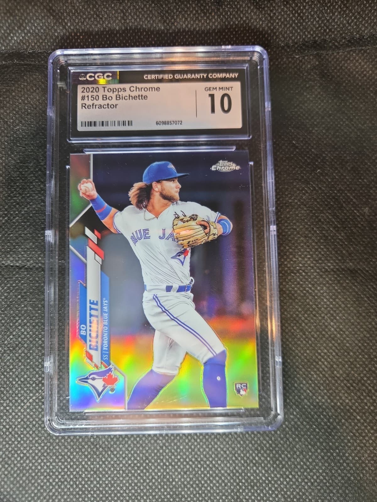 Bo Bichette 2020 Topps Chrome 2020 Topps Chrome refractor
