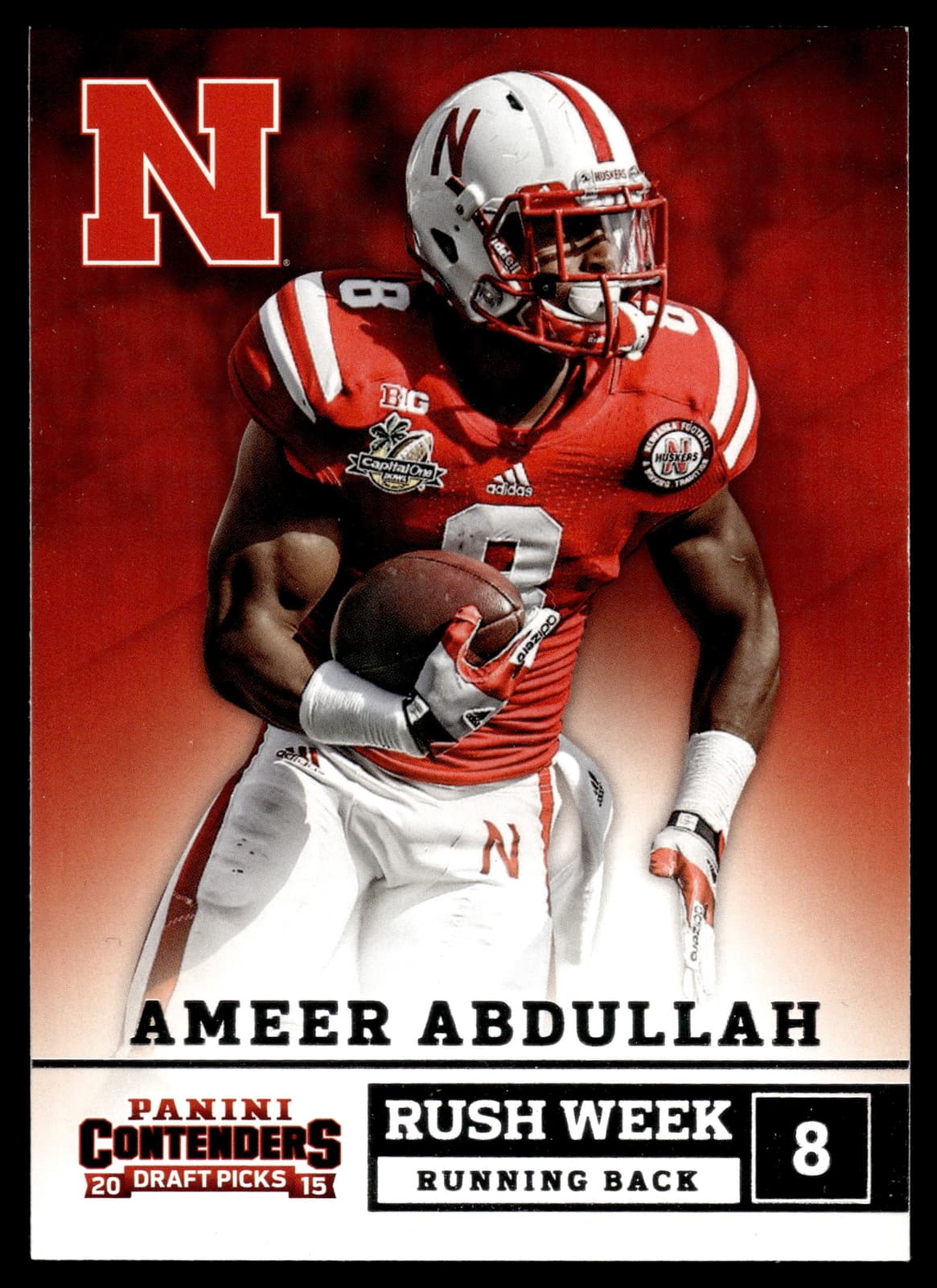 Ameer Abdullah Draft 2015 Panini Contenders 2015 Panini Contenders