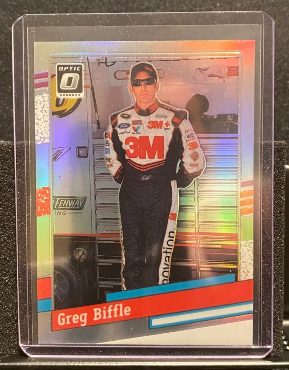 Greg Biffle 2024 Donruss Optic 2024 Donruss Optic holo-silver