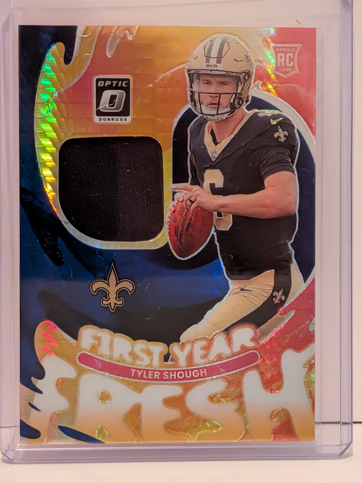 Tyler Shough First 2025 Donruss Optic