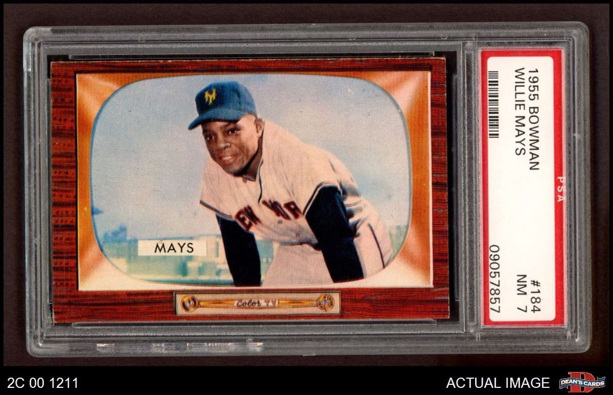 Willie Mays 1955 bowman