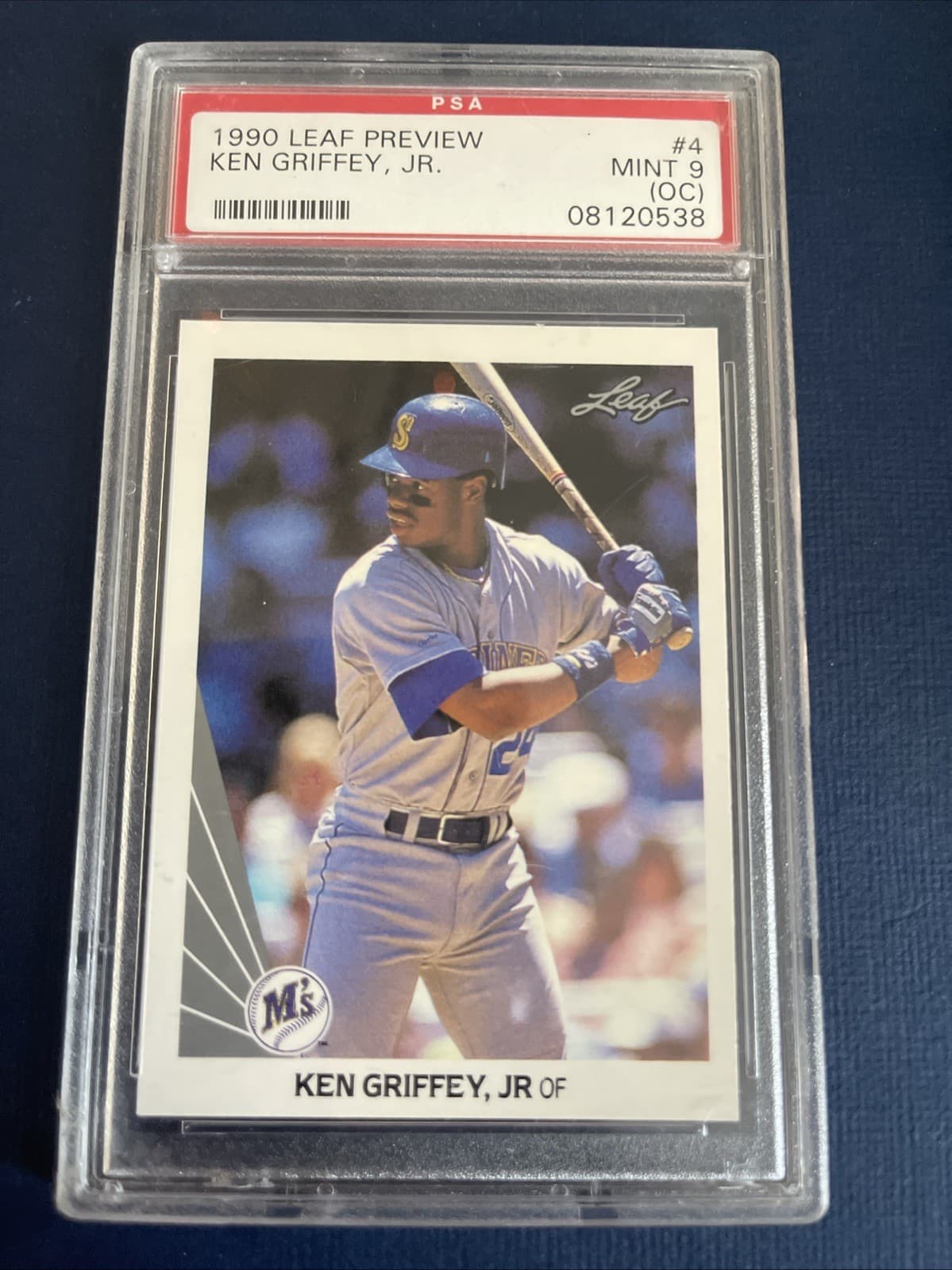 KEN GRIFFEY JR Preview OC Only 1990 Leaf 1990 Leaf