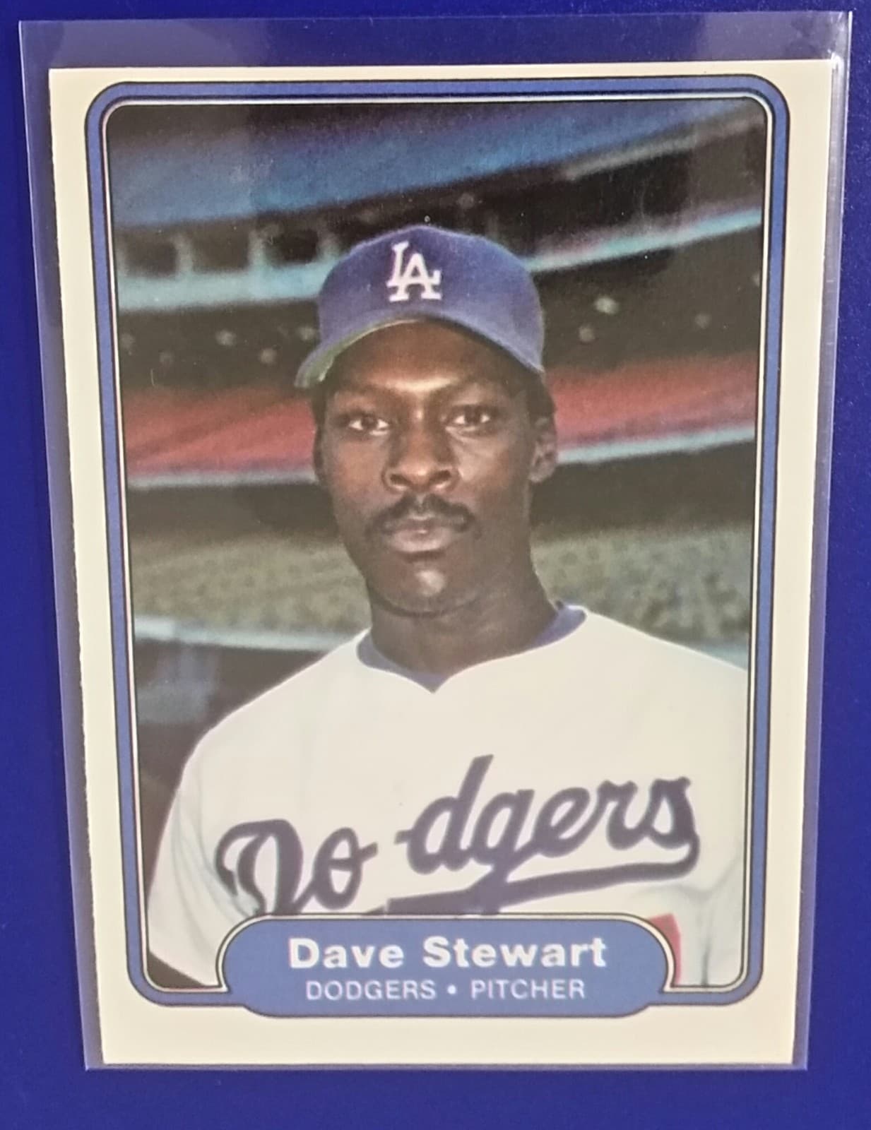 Dave Stewart 1982 Fleer 1982 Fleer