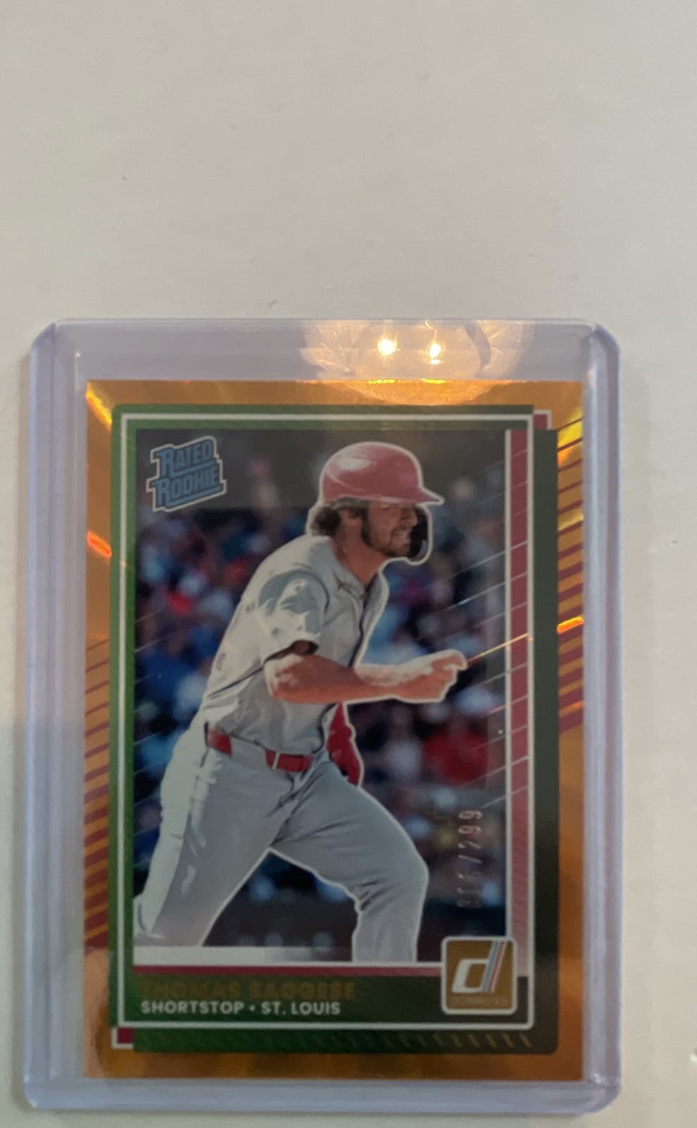 Thomas Saggese 2025 panini