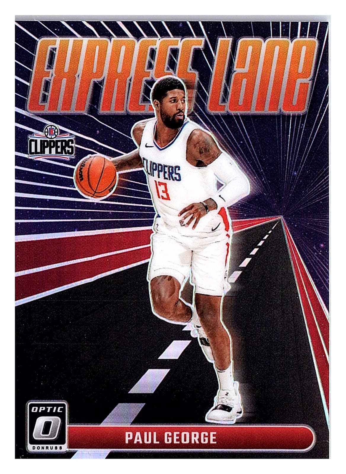 Paul George Express 2023 Donruss Optic 2023 Donruss Optic holo