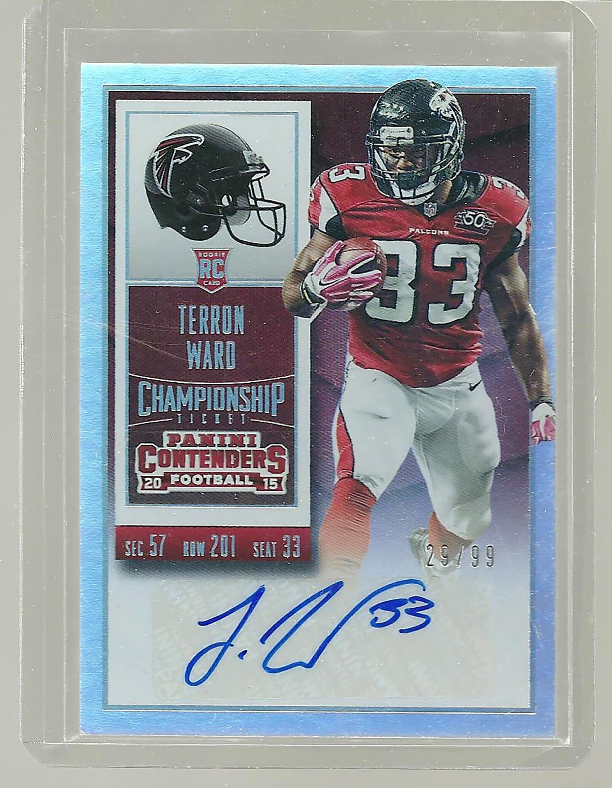 Championship Ticket Terron 2015 Panini Contenders 2015 Panini Contenders