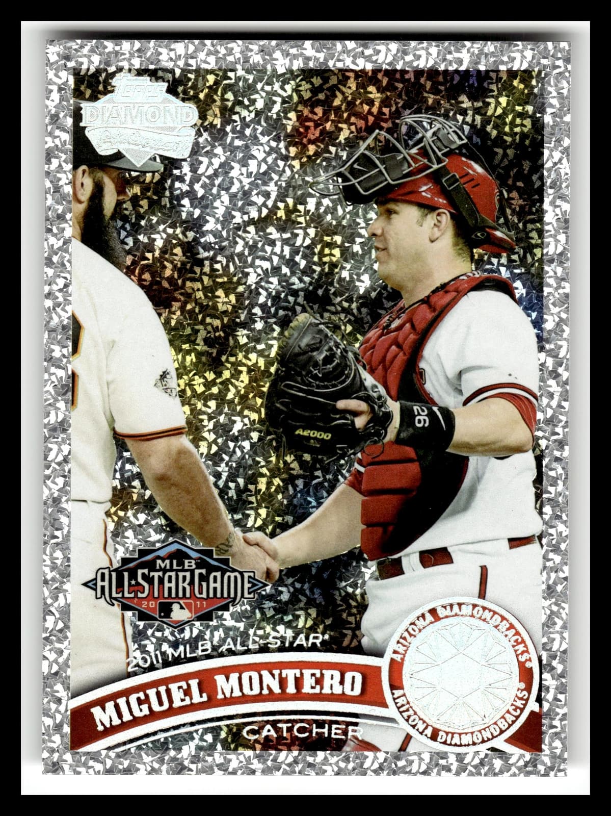 Miguel Montero Diamond 2011 Topps Update 2011 Topps Update