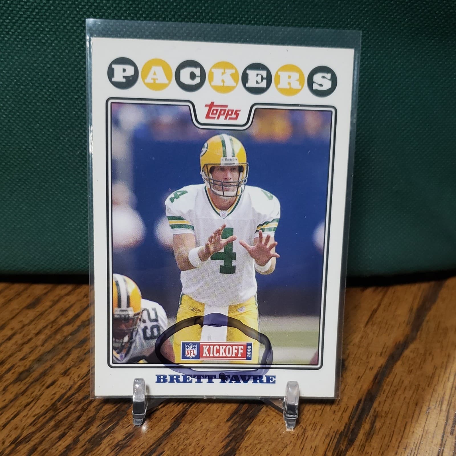 Kickoff Brett Favre 2008 Topps 2008 Topps