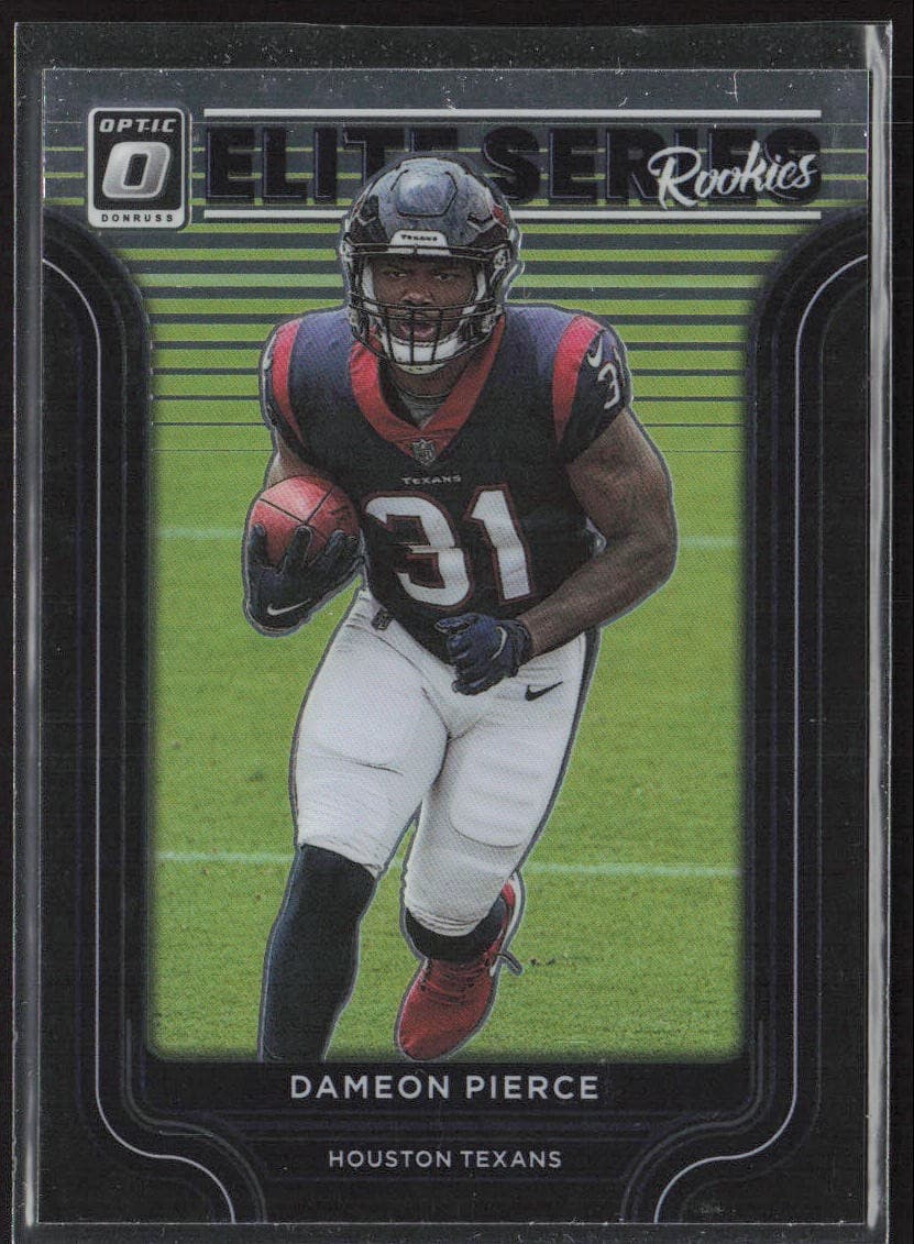 Dameon Pierce Elite 2022 Donruss Optic
