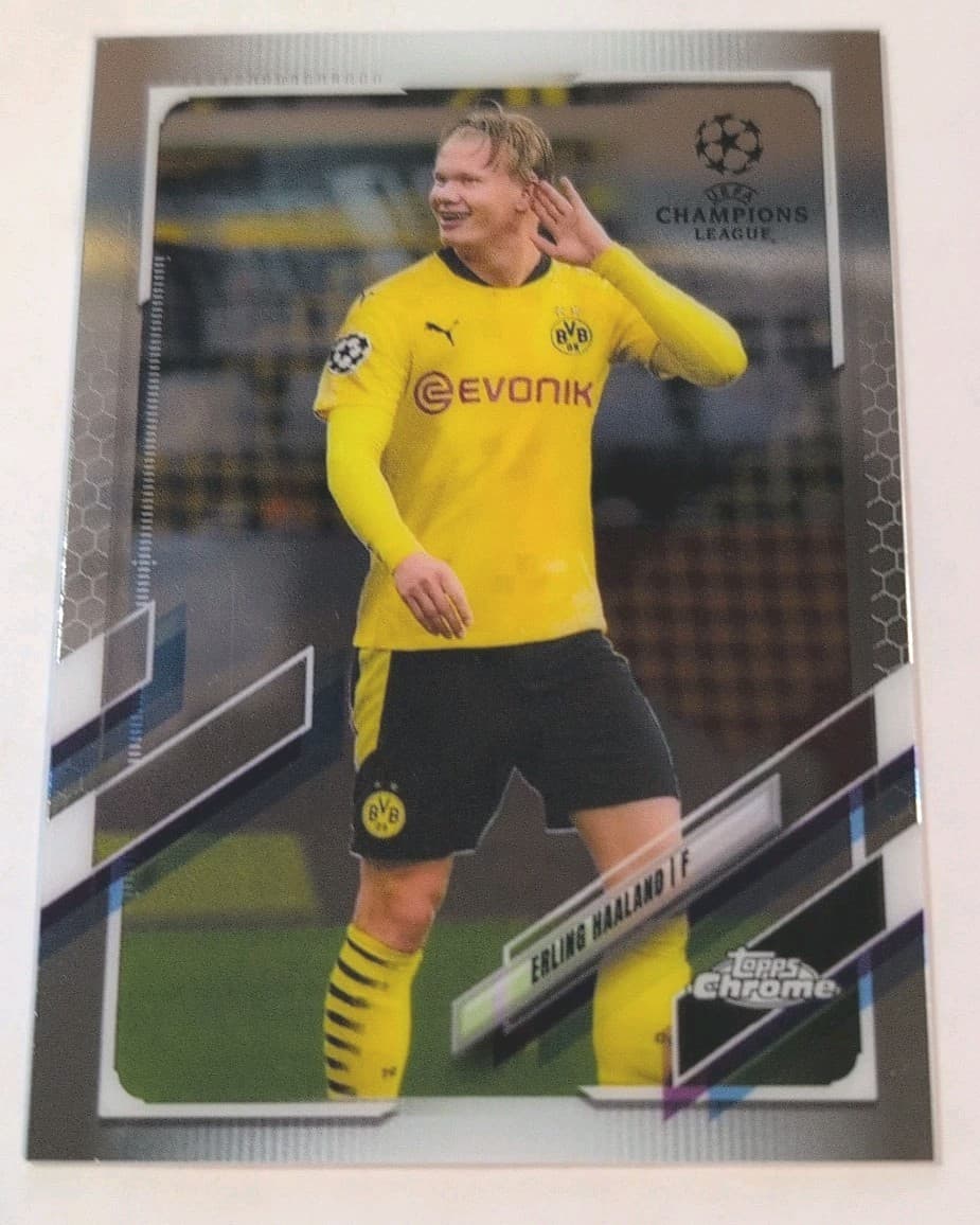 Erling Haaland 2020 Topps Chrome 2020 Topps Chrome