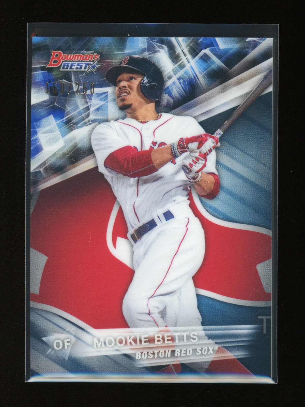 Red Sox Dodgers 2016 Bowman 2016 Bowman blue-refractor