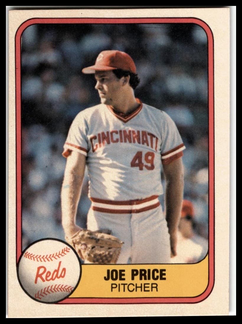 Joe Price 1981 Fleer 1981 Fleer
