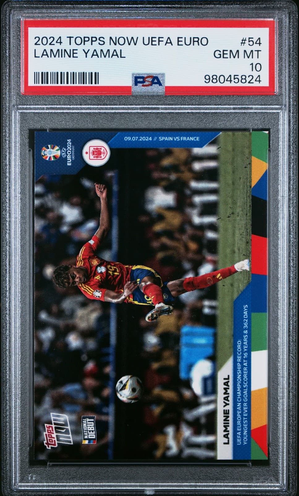 NOW UEFA EURO LAMINE YAMAL 2024 Topps 2024 Topps