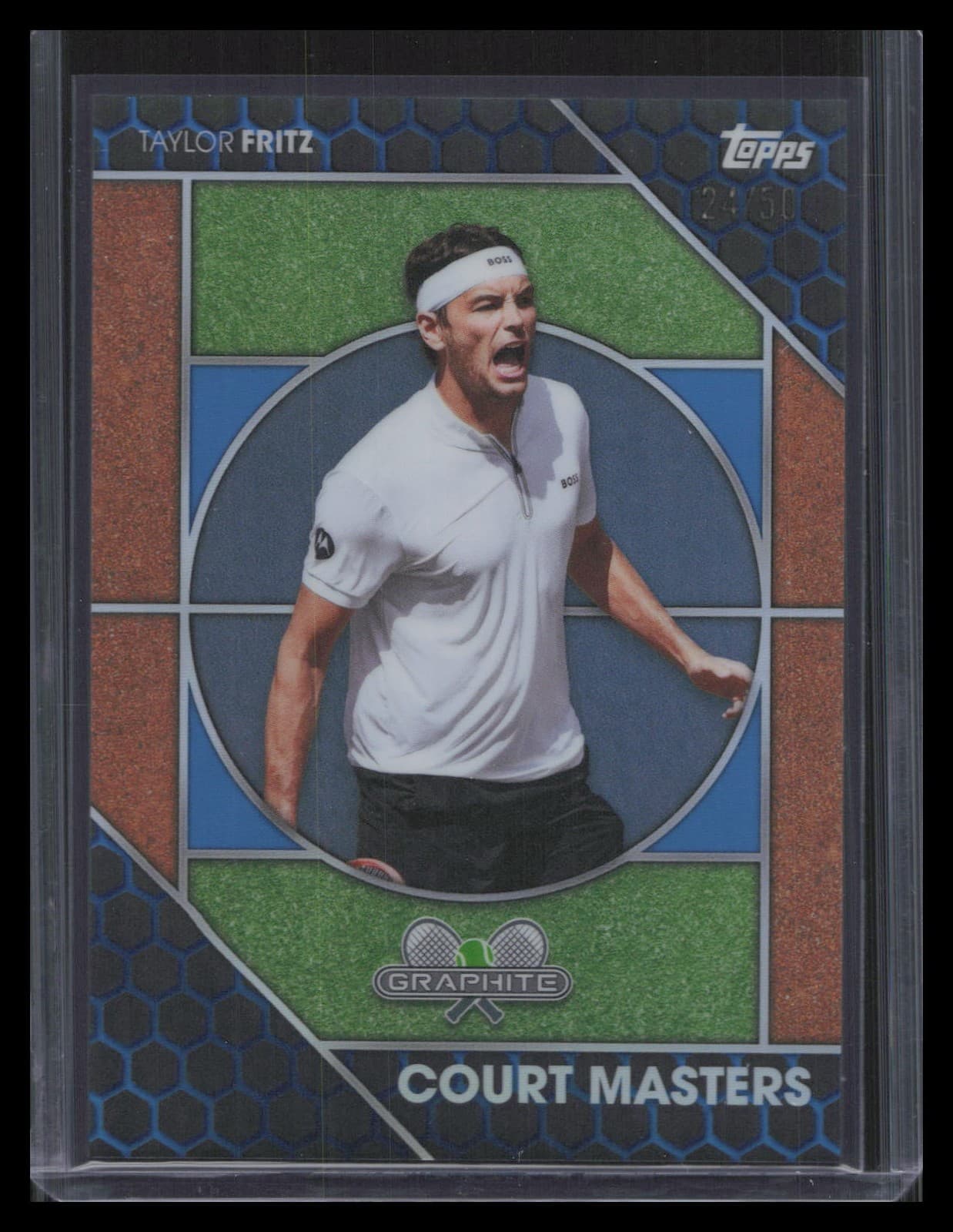 Taylor Fritz Graphite 2026 Topps 2026 Topps blue-refractor