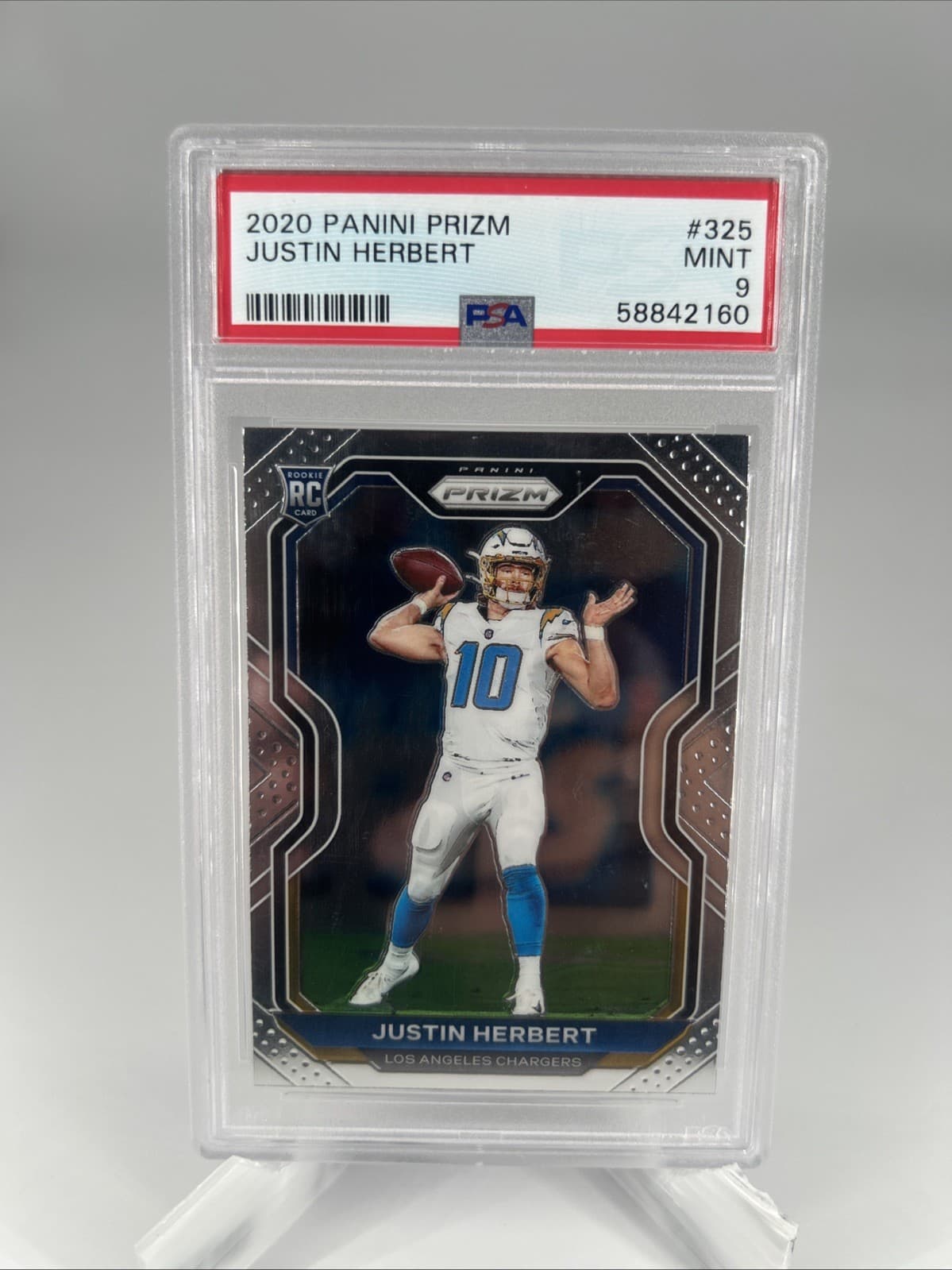 Justin Herbert Los 2020 Panini