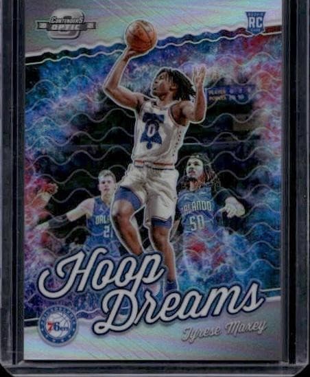 Optic Tyrese Maxey 2020 Panini Contenders 2020 Panini Contenders silver