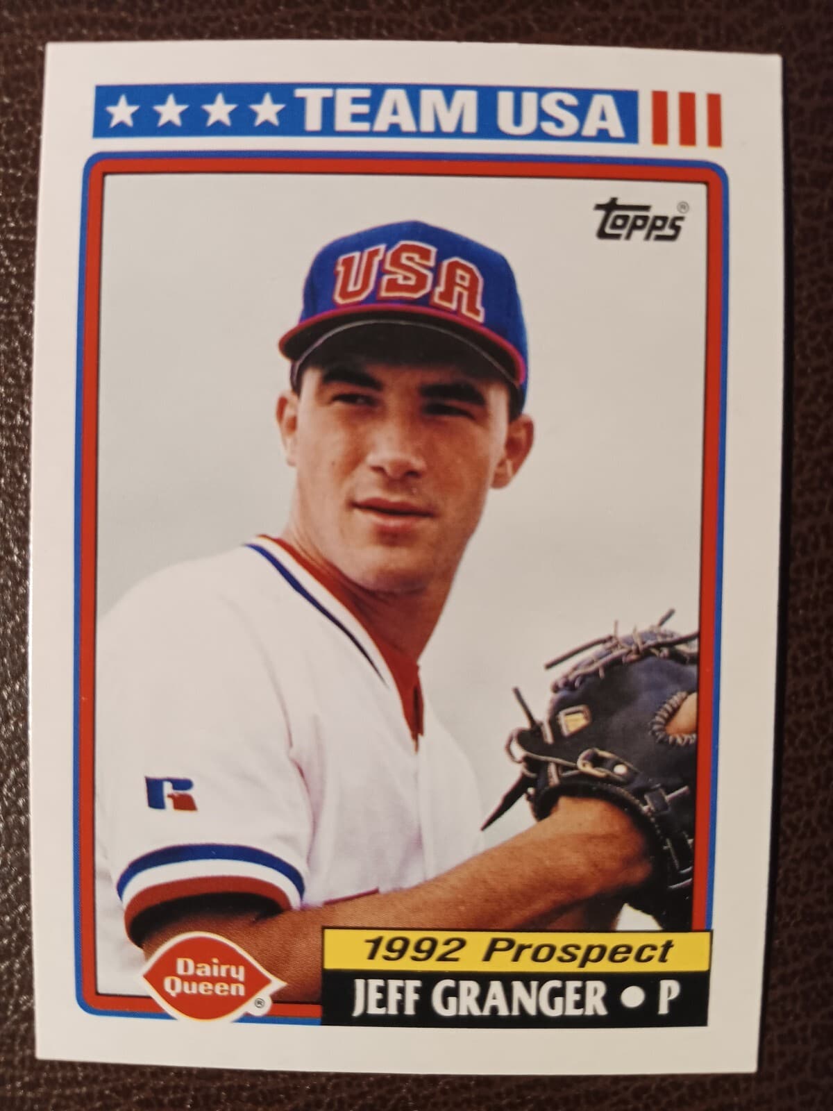 Jeff Granger 1992 Topps