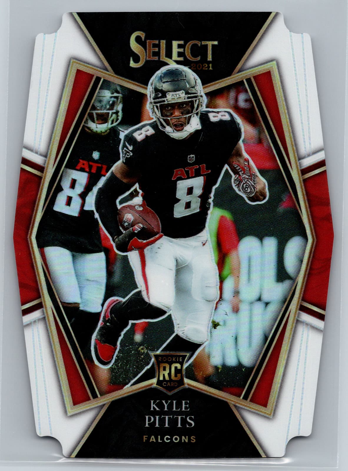 Kyle Pitts White 2021 Panini Select 2021 Panini Select