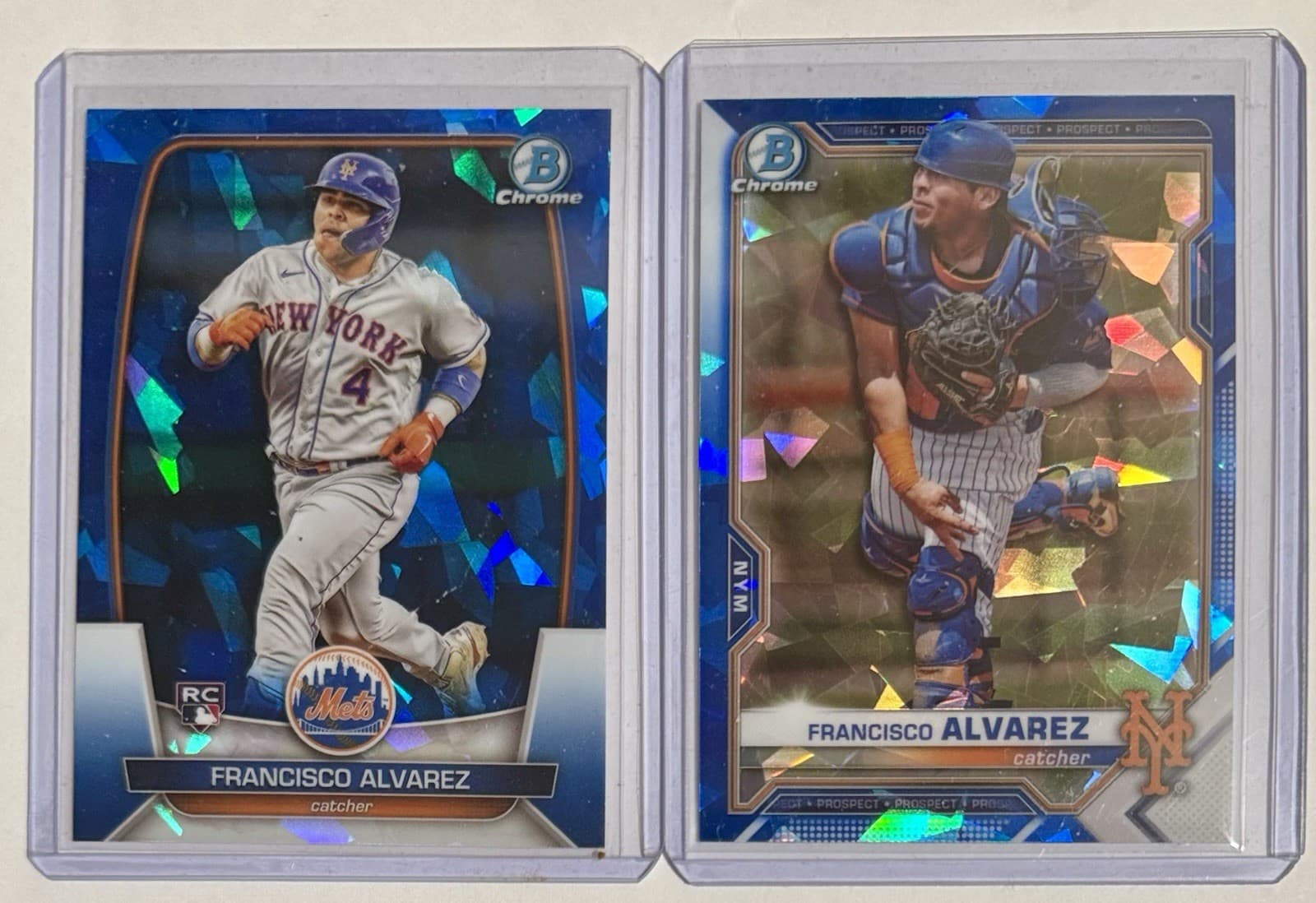 Sapphire Francisco Alvarez 2023 Bowman Chrome