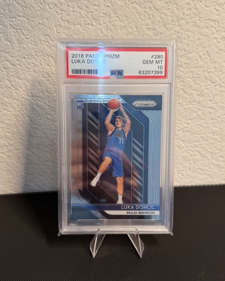 Luka Doncic Dallas 2018 Panini Prizm