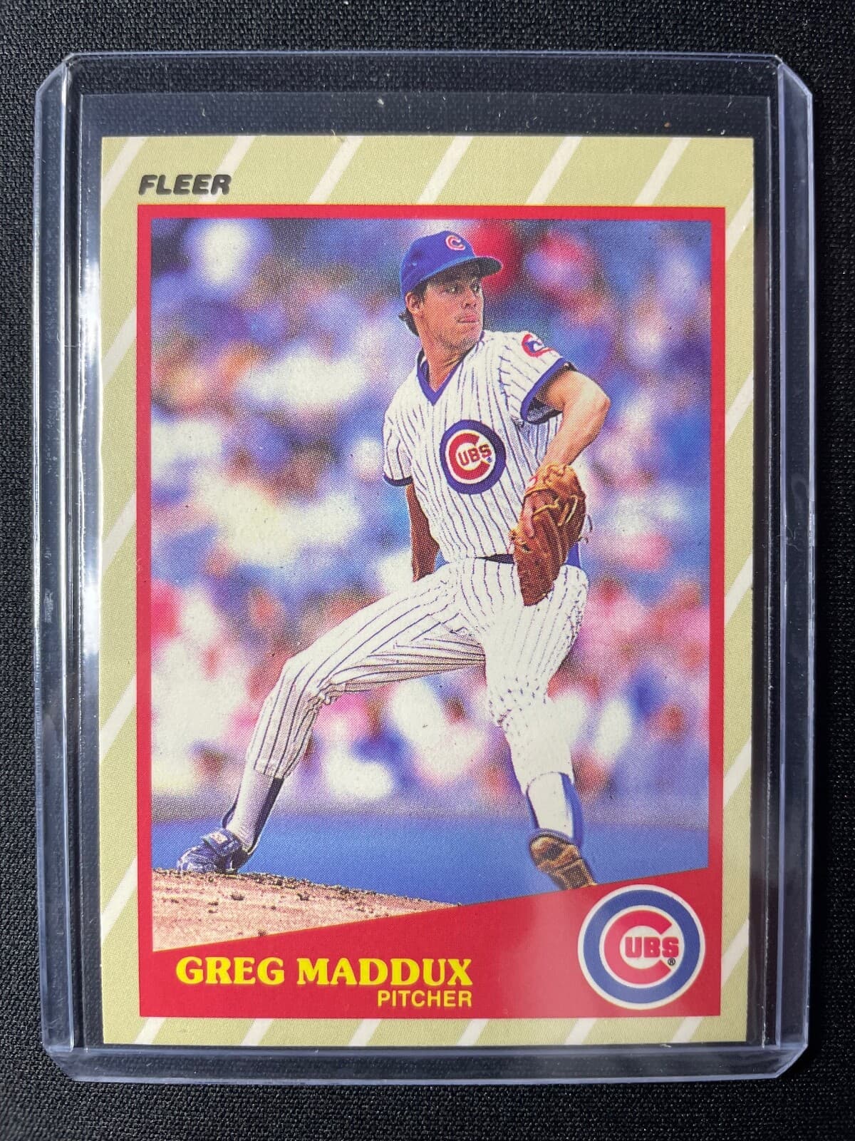 Stars Greg Maddux 1989 Fleer 1989 Fleer