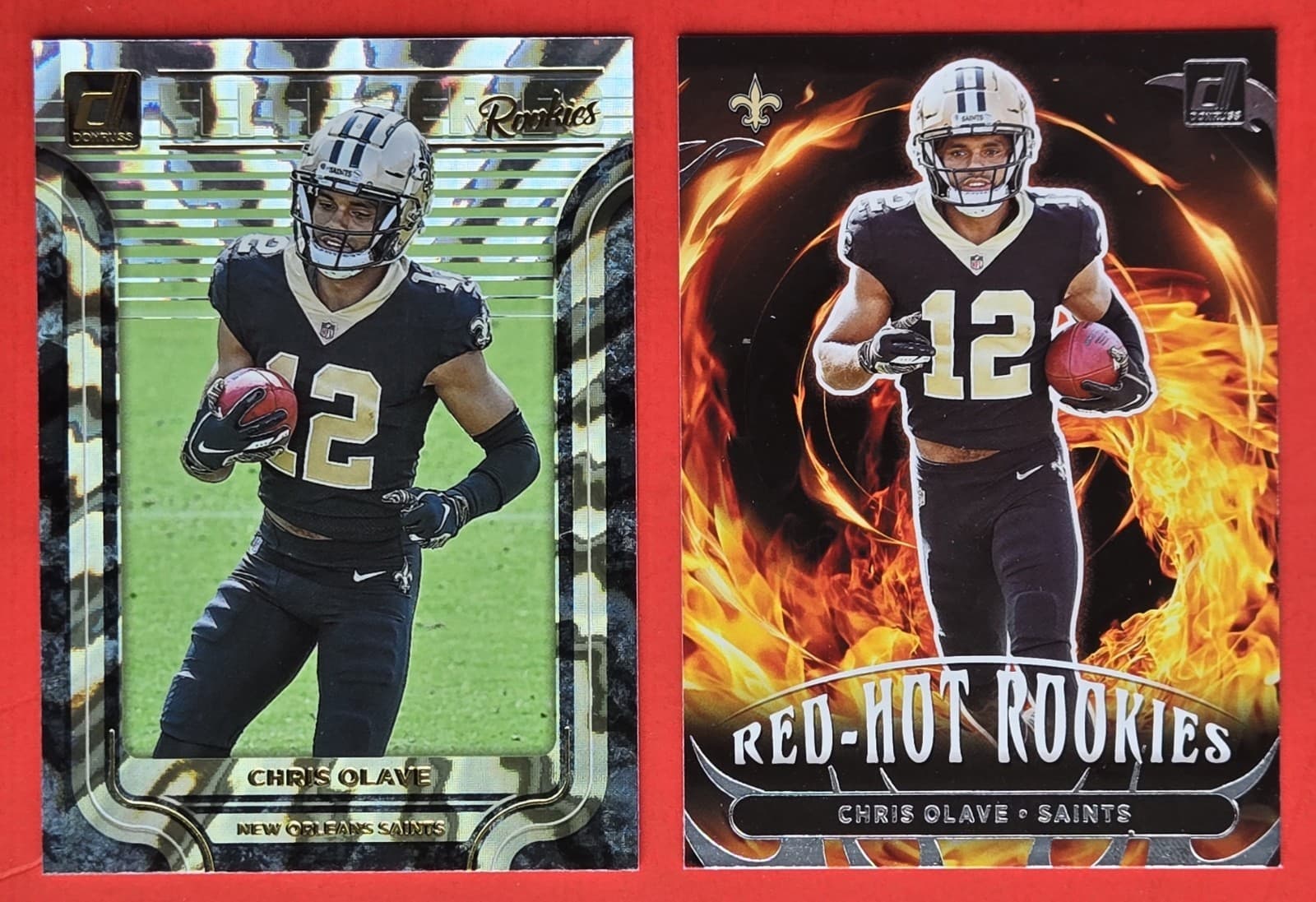Football Chris Olave 2022 Donruss