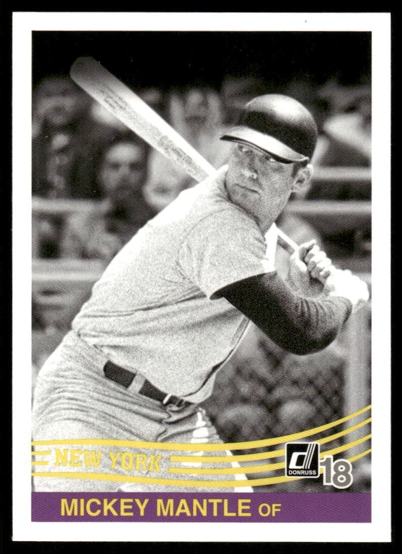 Mickey Mantle New 2018 Donruss
