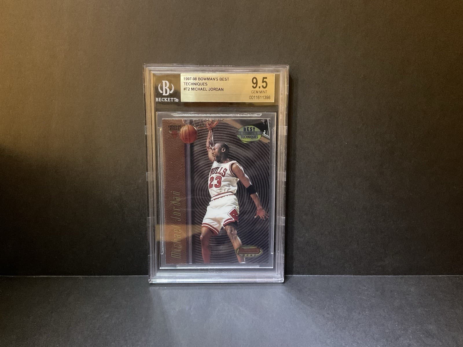 Michael Jordan 1997 bowman