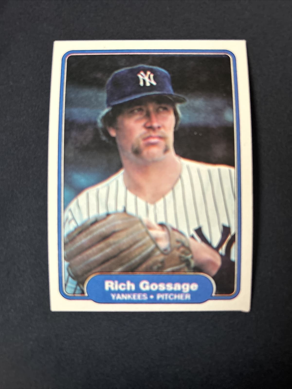 Baseball Rich Goose 1982 Fleer
