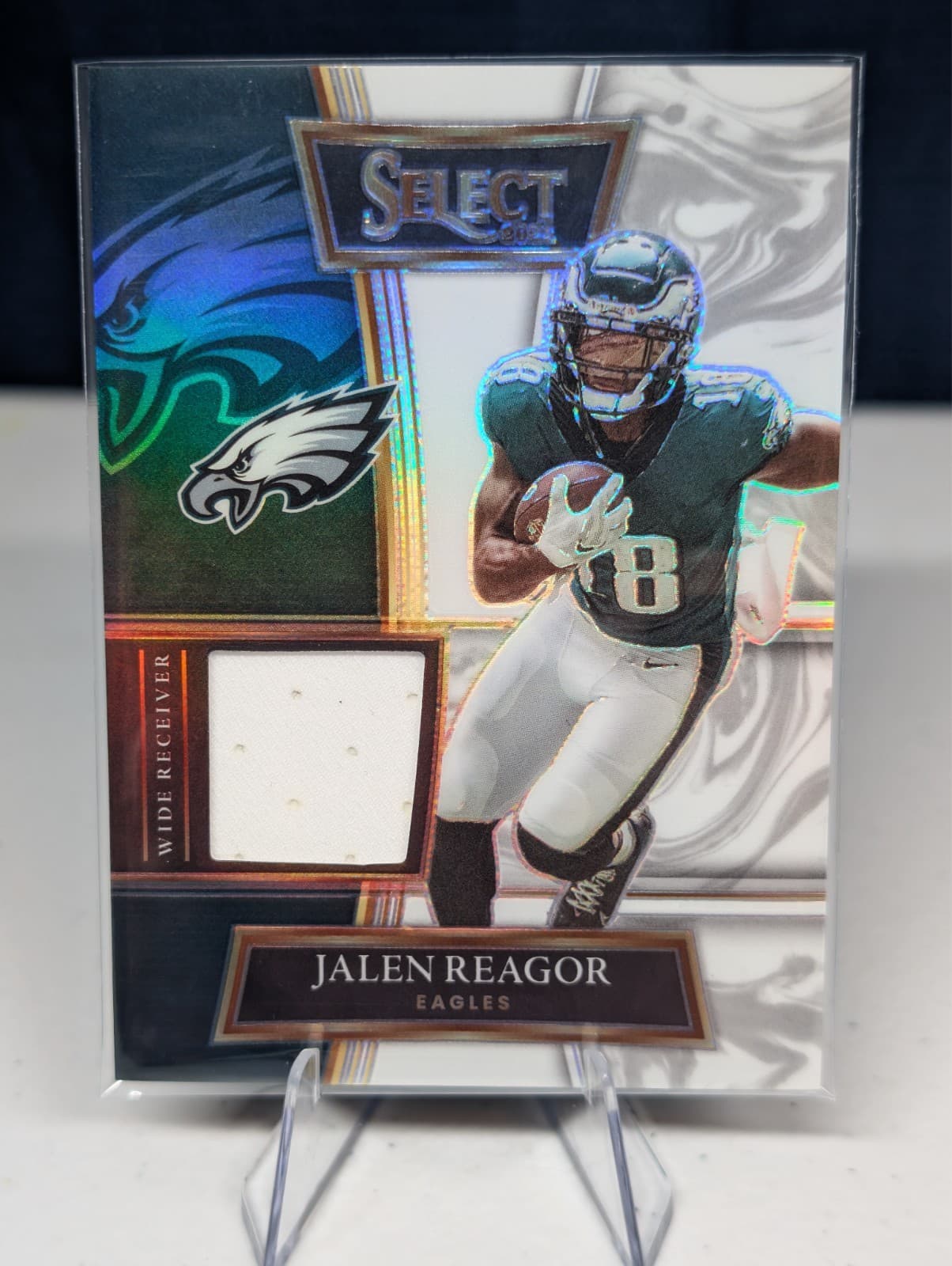 Jalen Reagor White 2021 Panini Select 2021 Panini Select