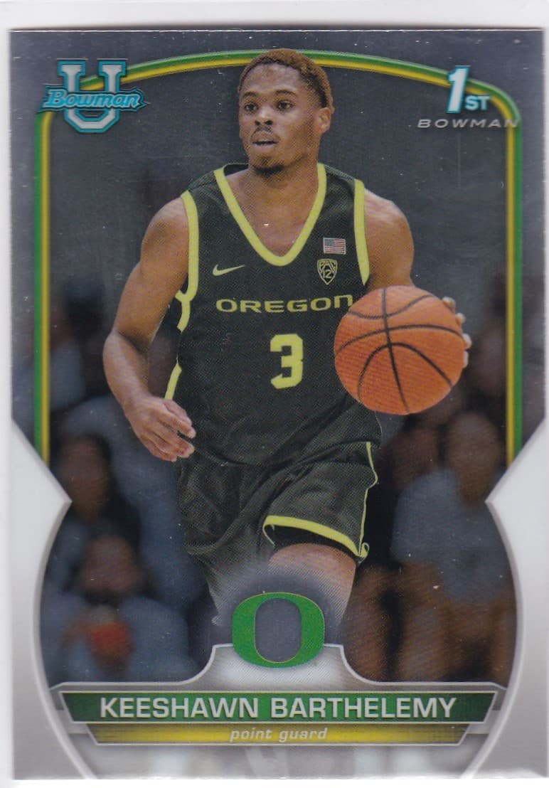 University Keeshawn Barthelemy 2023 Bowman Chrome 2023 Bowman Chrome