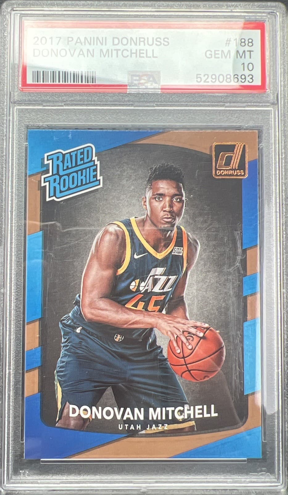 DONRUSS NBA DONOVAN MITCHELL m 2017 Panini