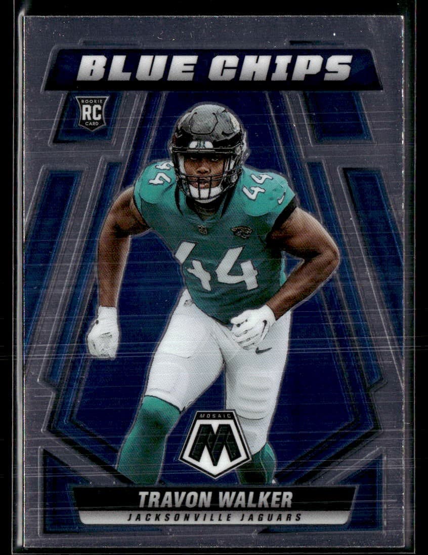 Travon Walker Blue 2022 Panini Mosaic