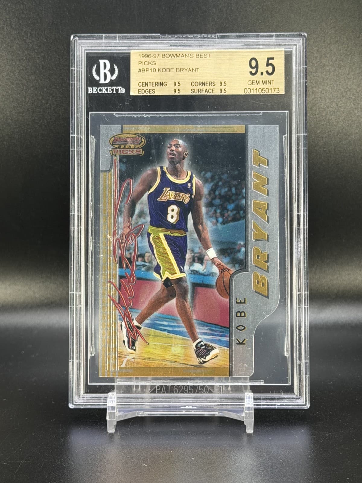 Kobe Bryant 1996 bowman