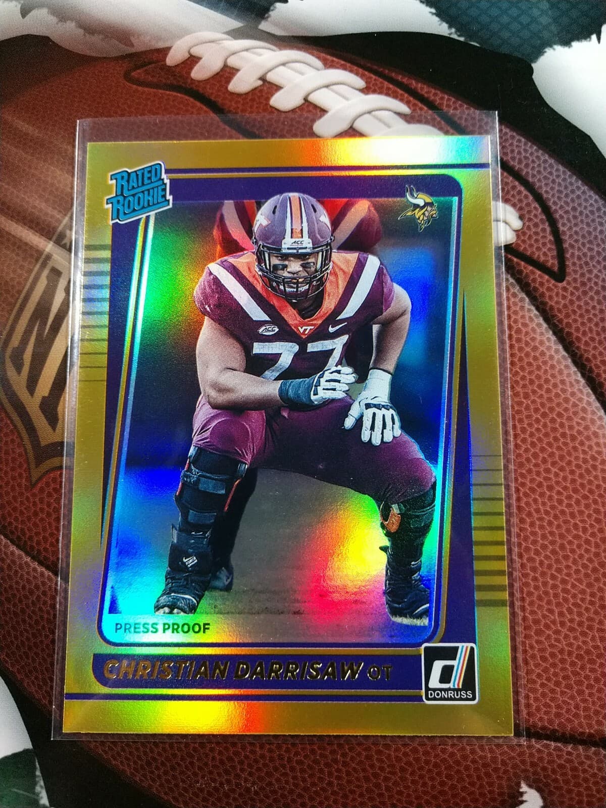 CHRISTIAN DARRISAW Premium GOL 2021 Donruss 2021 Donruss