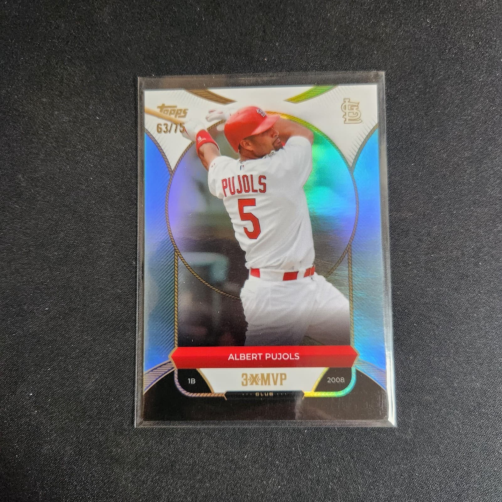 ALBERT PUJOLS 3-X MVP CLUB BAS 2025 Topps 2025 Topps