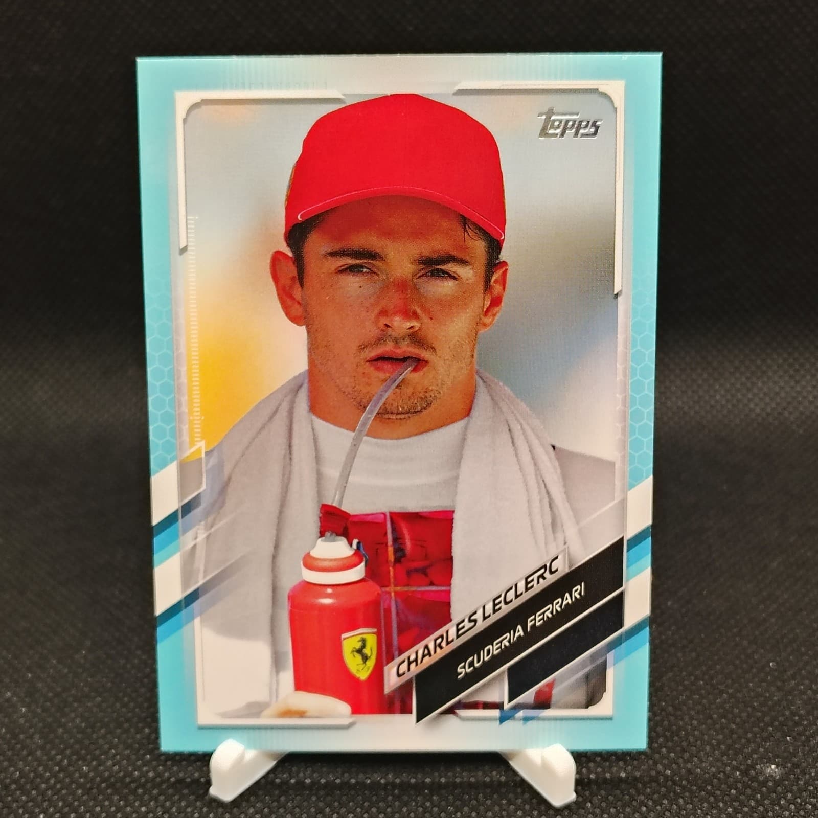 Charles Leclerc Formula 2021 Topps 2021 Topps aqua
