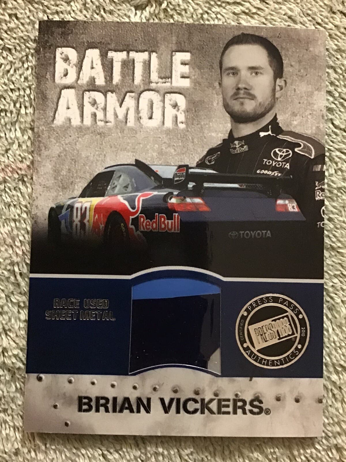 Bull Battle Armor 2010 Press Pass 2010 Press Pass