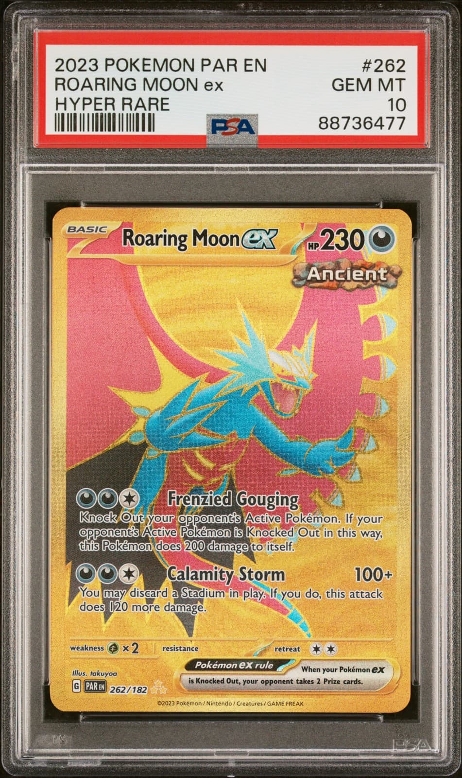 Roaring Moon trading card