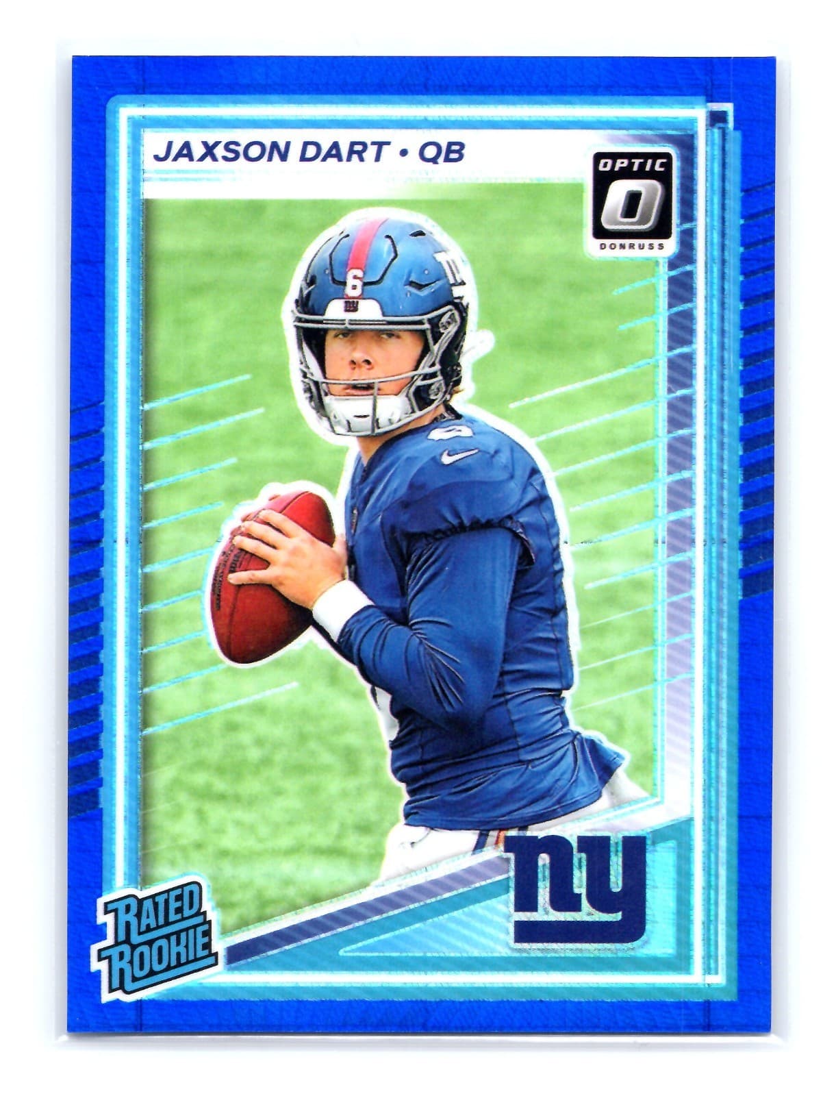 Jaxson Dart Blue 2025 Panini 2025 Panini blue