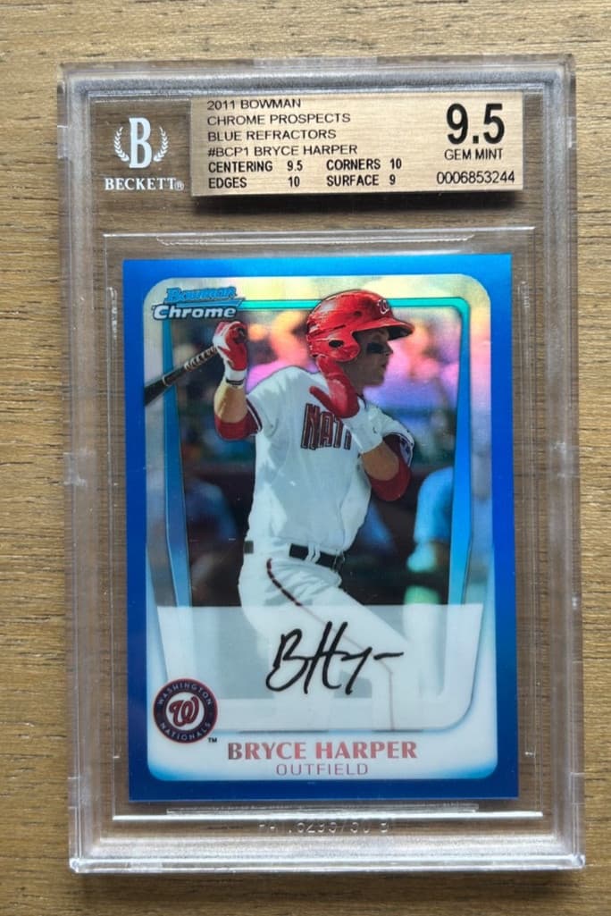 Bryce Harper 2011 bowman