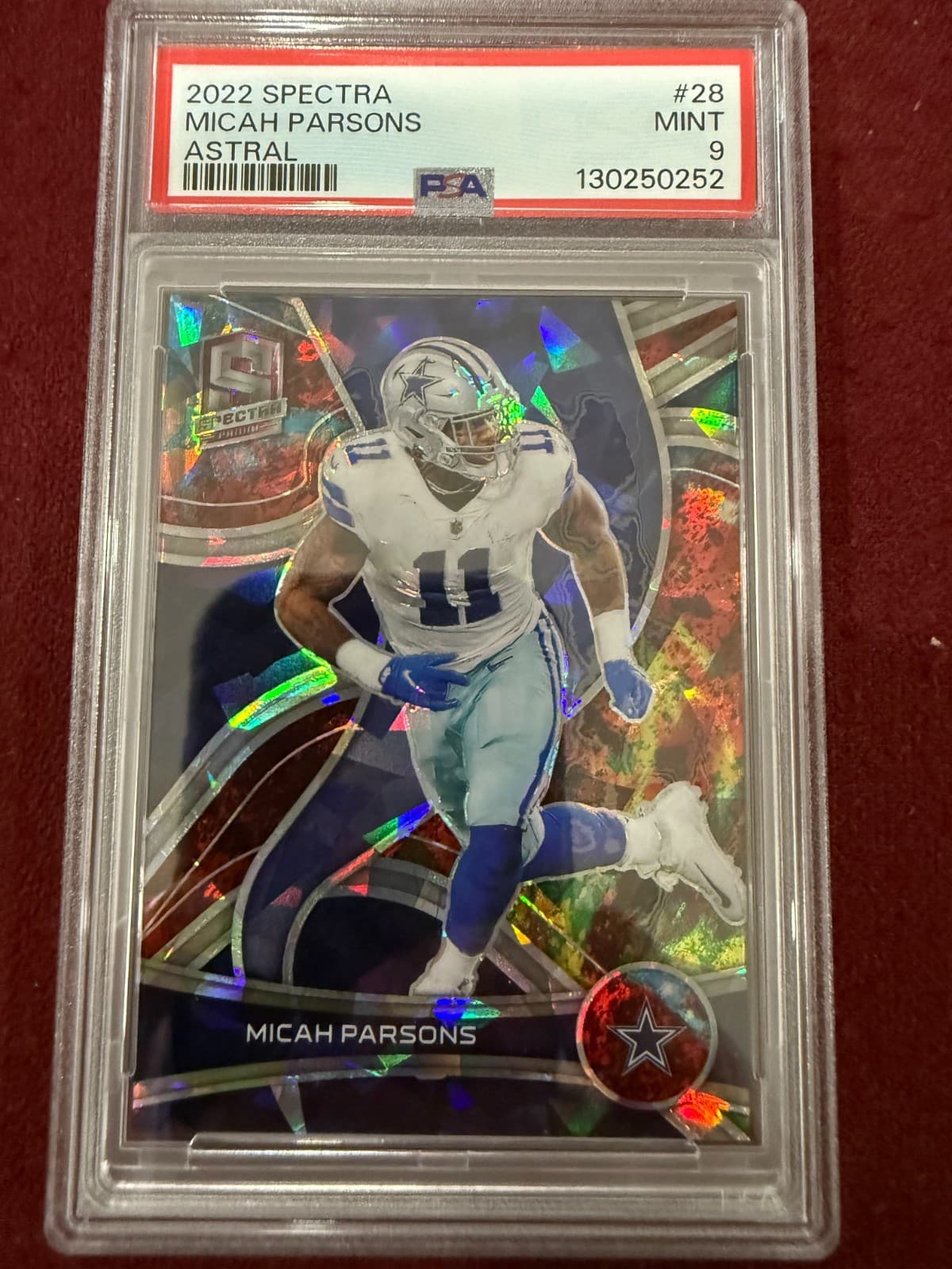 Micah Parsons Spectra 2022 Unknown 2022 Unknown