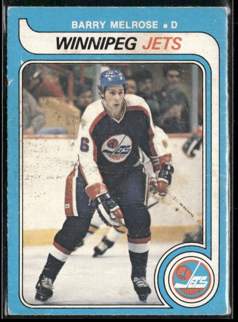 Barry Melrose Winnipeg 1979 O-Pee-Chee 1979 O-Pee-Chee