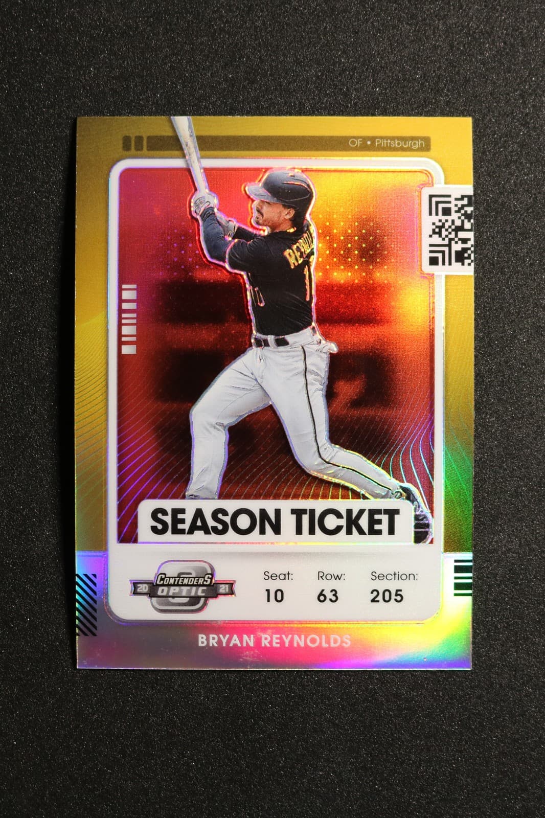 Bryan Reynolds Optic 2021 Panini Contenders 2021 Panini Contenders red