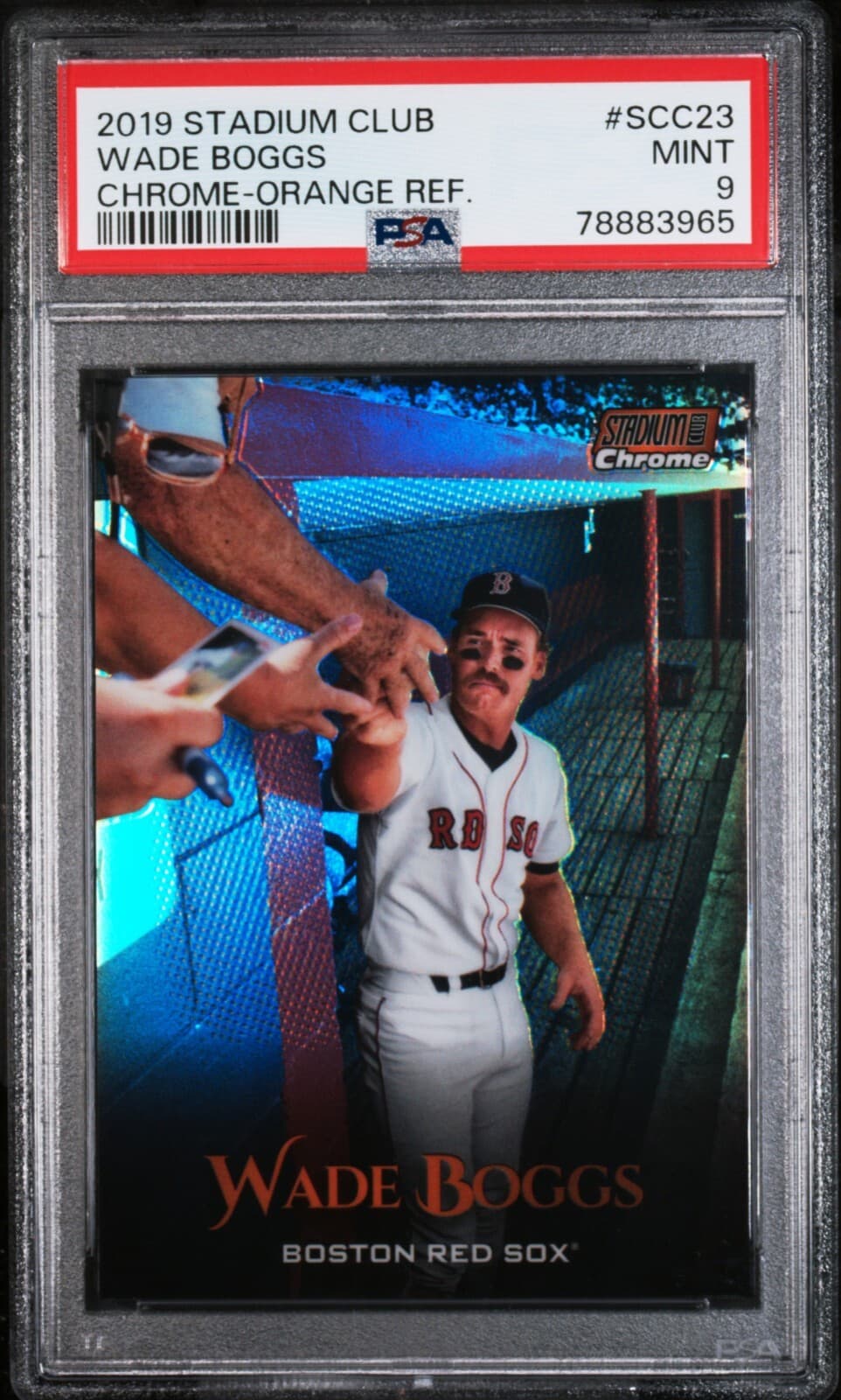 Wade Boggs 2019 Stadium Club 2019 Stadium Club orange-refractor