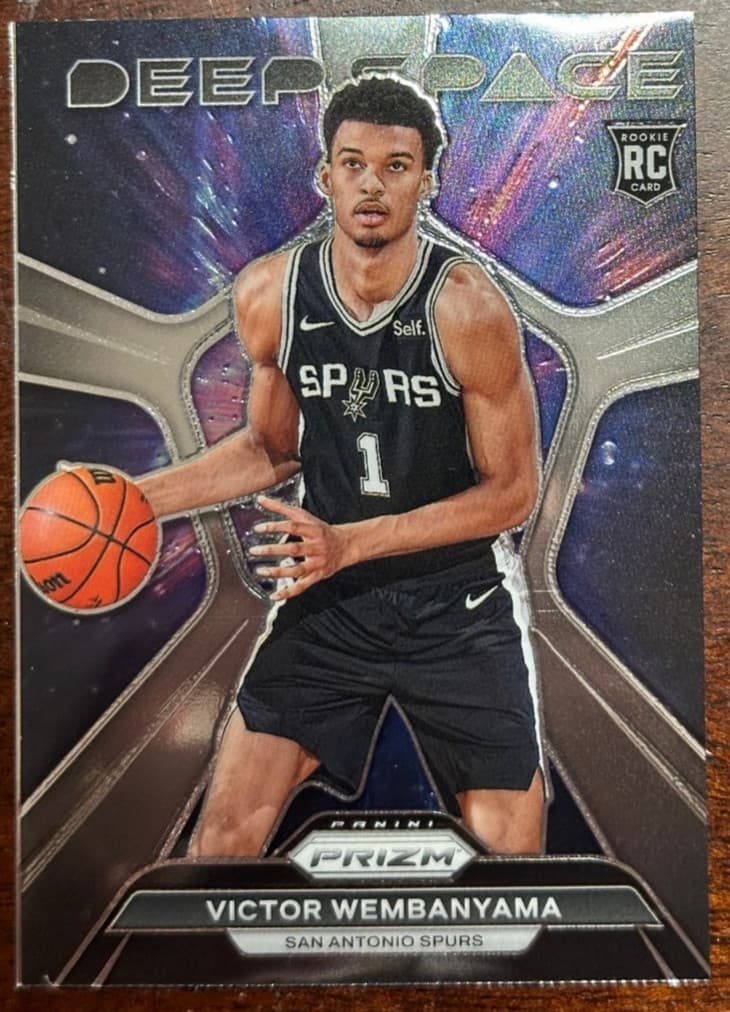 Victor Wembanyama Deep 2023 Panini Prizm