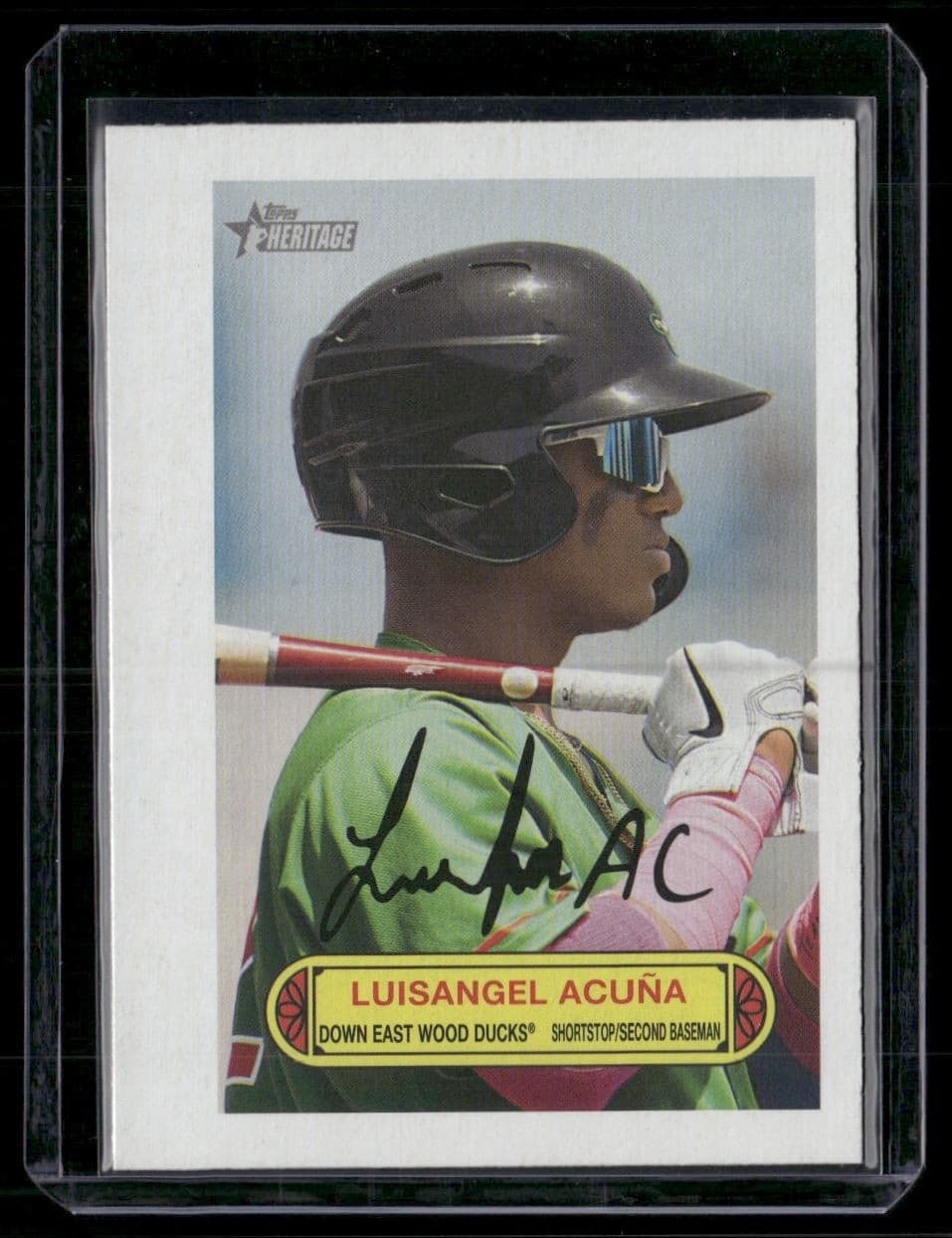 Luisangel Acu 2022 Topps Heritage 2022 Topps Heritage