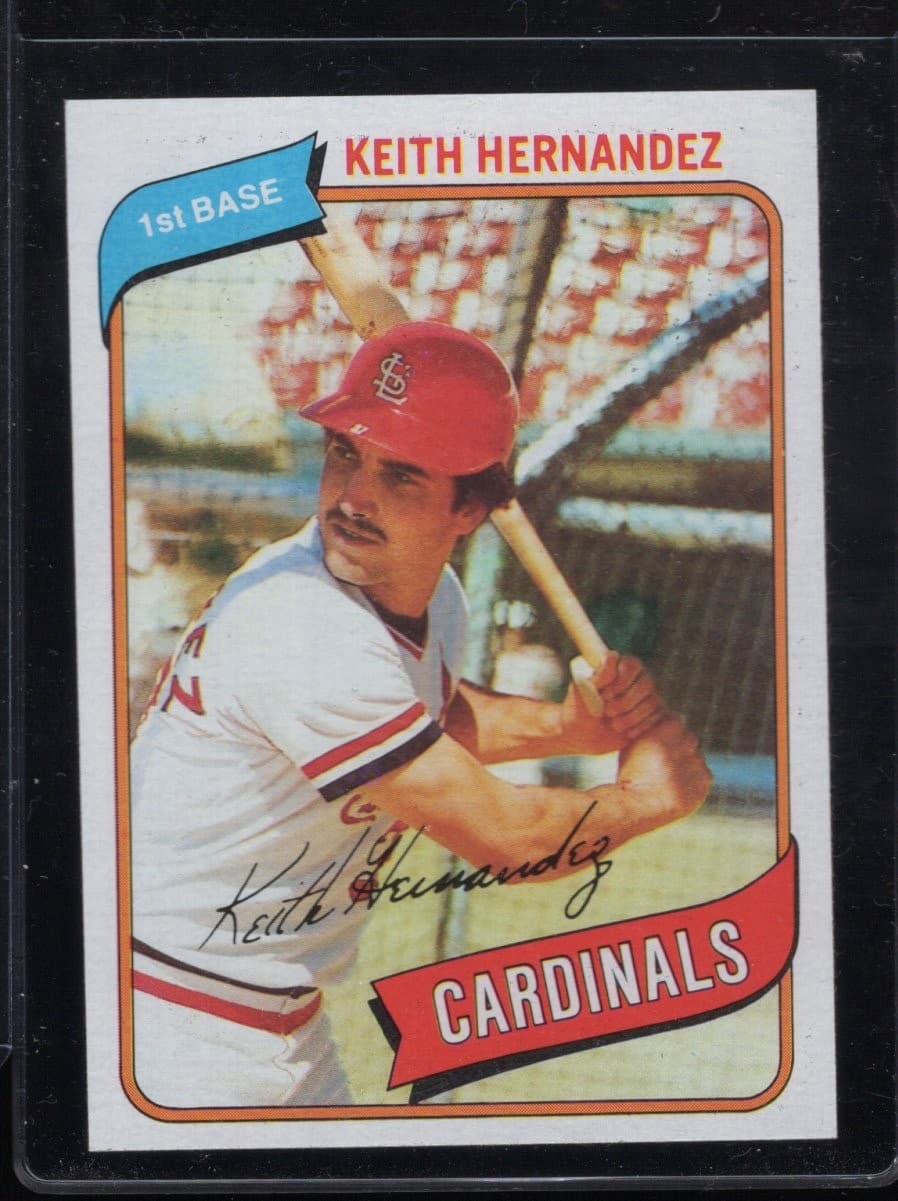 Keith Hernandez Near 1980 Topps 1980 Topps