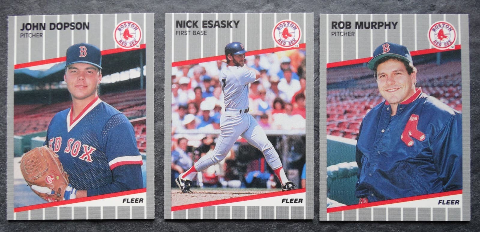 Update Boston Red 1989 Fleer